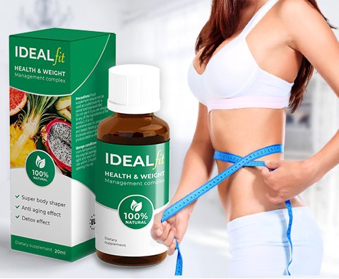 IdealFit Slim Drops Produktpackung